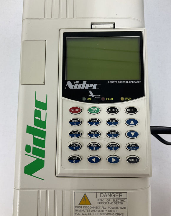 US Motors Nidec AD1A0228FBBNHNNN00NN 3PH, 40A, 30 HP, 380/480V Drive