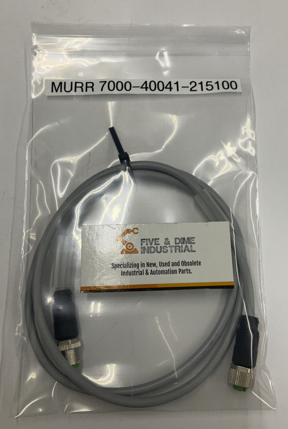 Murr Elektronik 7000-40041-215100 M12 Male Straight / M12 Female Straight