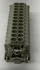 Weidmuller 1211100000 HDC HE-24 24 Contact Heavy Duty Connector-6