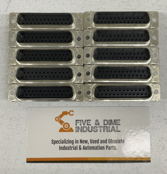 TE Connectivity Amp 207464-2 D Sub Connector Housing 10 Pcs