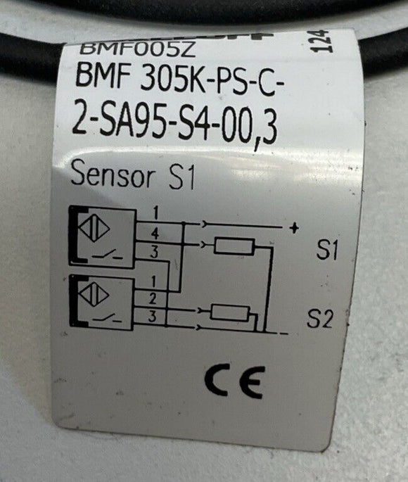 Balluff BMF 305K-PS-C-2-SA95-S4-00.3 Magnetic Field Sensor BMF005Z