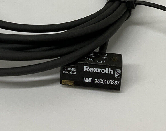 Rexroth 0830100387 10-30 Vdc Proximity Sensor Switch