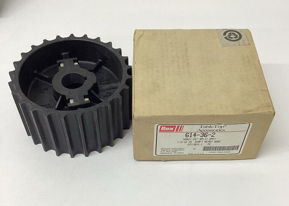 Rexnord 614-36-2 /Shaft Ready Split Sprocket  NS821-25T 1-3/16