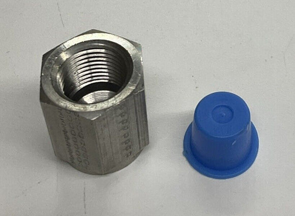 Parker SS-6-CP Stainless Pipe Cap Fitting 3/8" Female NPT 5300 PSI