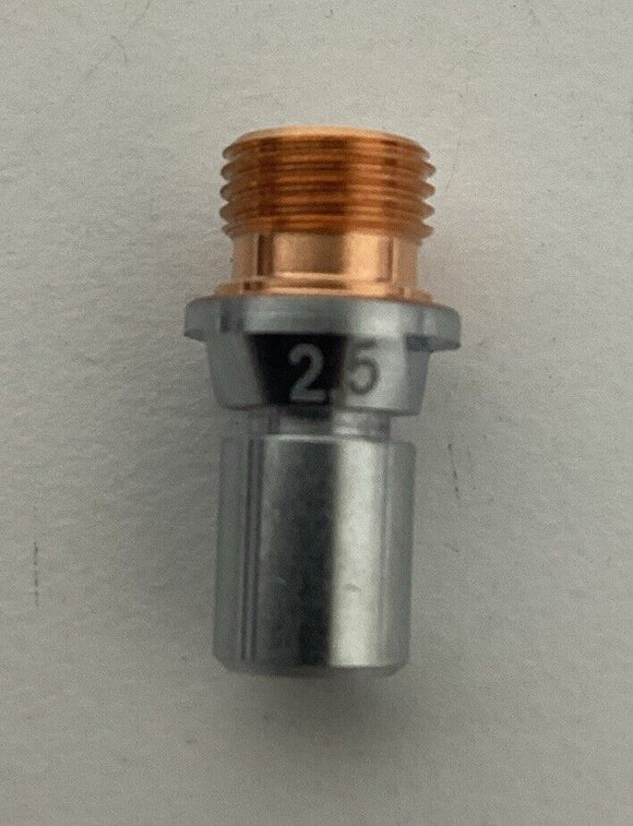 Prima Industries 485.73.423 2.5mm , M8 Laser Cutting Torch Tips. 10-Pack