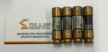 Bussmann Fusetron FRN-R-10 10A Lot of (4)