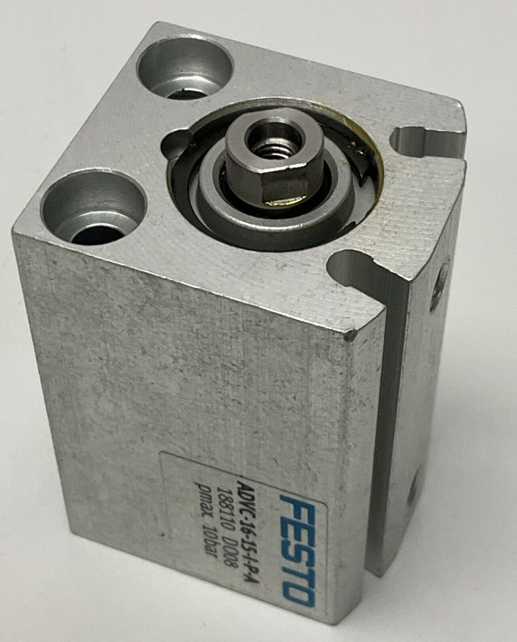 Festo ADVC-16-15-I-P-A  Pneumatic Cylinder  80mm Bore,  10mm Stroke 188110