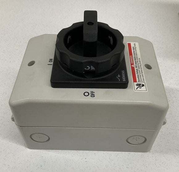 Siemens 3LD2264-0TB51-0US2 Disconnect Switch 30A