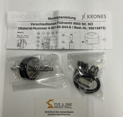Krones / Gemu 99015873 Filling Valve Repair Kit
