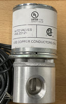 Honeywell V4046C-1120 3/8" 120V Magnetic Gas Valve 10' Leads-4