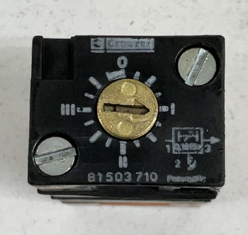 Crouzet 81503710 Adjustable Pneumatic Timer - 0