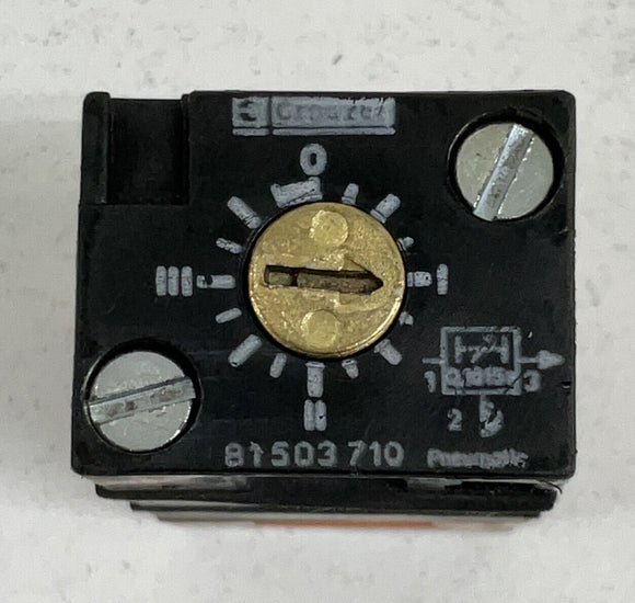 Crouzet 81503710 Adjustable Pneumatic Timer