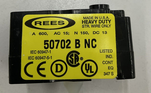 Rees 50702-000  50702 N C Contact Block