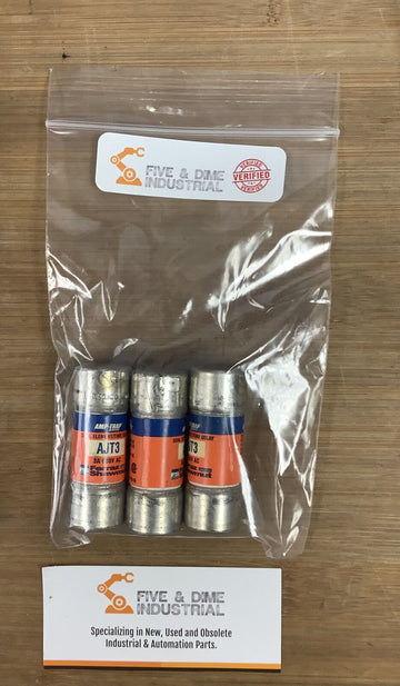Amp Trap AJT3 3A  Fuse. Lot of 3