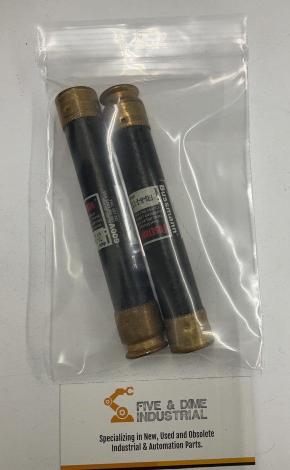 Bussmann Fusetron FRS-R-2-1/2 600V Fuses.  Lot of 2