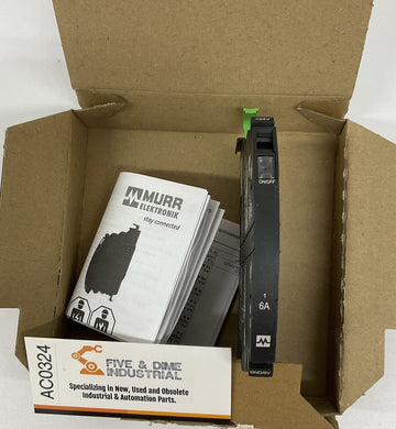 Murr 9000-41011-0600000 1-Channel Mico Pro Circuit Protection Module 6A
