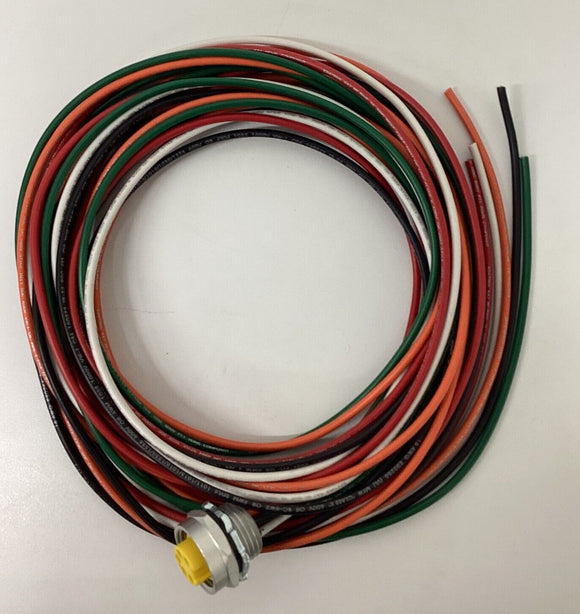 Lumberg RKF-50-677-3M  5-Pole Female Receptacle 3 Meter