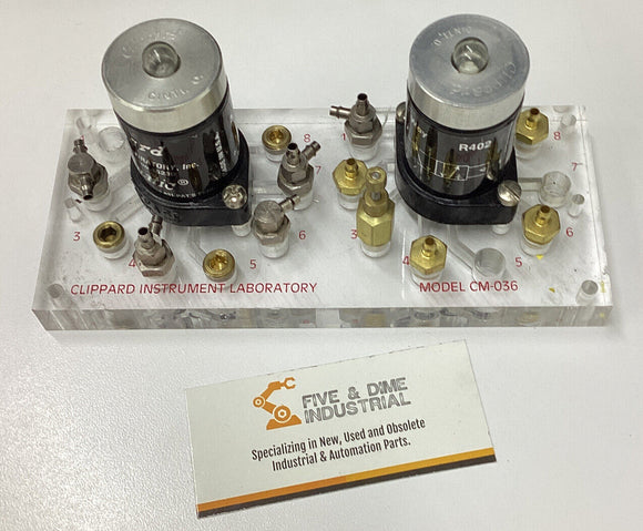 Clippard Instrument Minimatic CM-036 / 3-4-Way Valves R302-R402