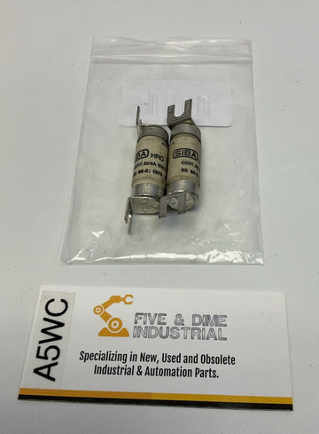 Siba BS-88-2A Fuse AC 550V 80kA Lot of 2