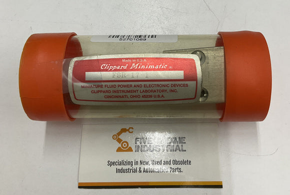 Clippard SRR-17-1 Stainless Steel Cylinder 1-1/16" Bore, 1" Stroke