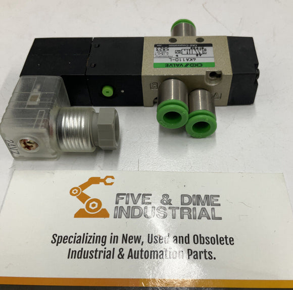 CKD Solenoid Valve 4KA110-GS6-L-DC24V