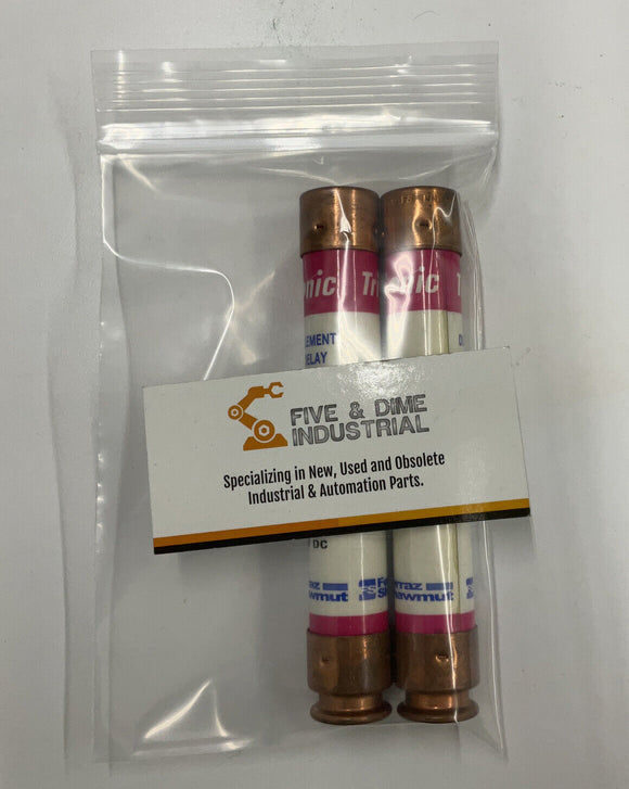 Gould Shawmut Tri-Onic TRS20R  Lot of (2) Time Delay Fuses