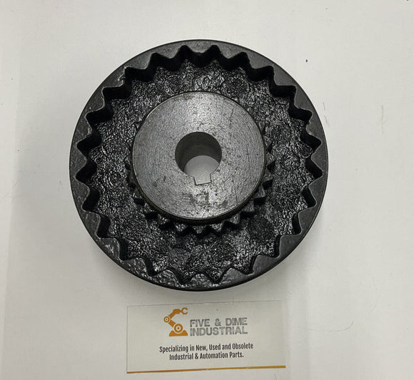 Lovejoy 68514455746 Cast Iron 8S Flange 24mm Bore 8mm x 3.3mm Keyway