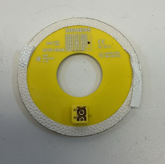 Siemens 3SB3 921-0DD Protective Collar