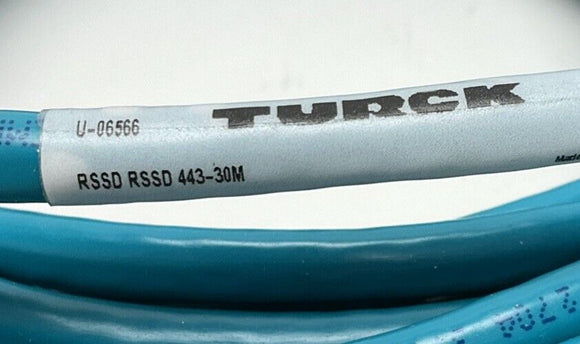 Turck RSSD RSSD 443-30M Ethernet Cable 30 Meters ID U-06566