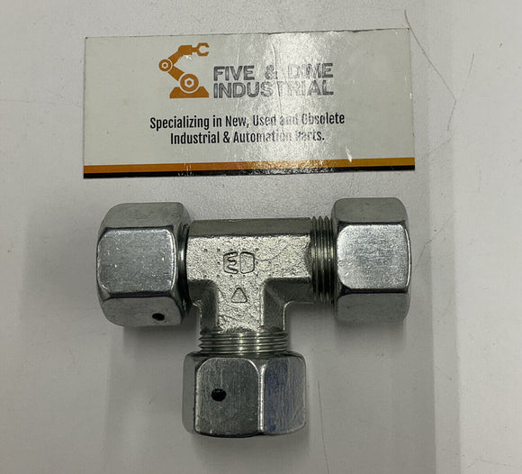 Parker EL15ZLCF El Swivel Nut Run Tee 2x15mm x M22-1.5