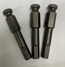 Apex AN-10  Power Bit 7/16 Lot of 3 HexPower Dr 5/16 End 2-1/2 Length-2