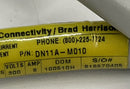Woodhead Molex DN11A-M010 1 Meter DeviceNet 5-Pole M/F DeviceNet Cable-5