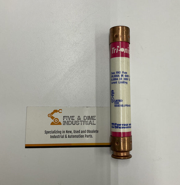 Gould Shawmut Tri-Onic TRS20R  Lot of (2) Time Delay Fuses