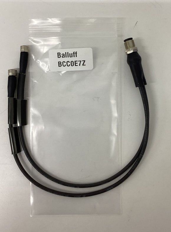 Balluff BCC0E7Z Y Splitter Cable M12 to M8 30cm