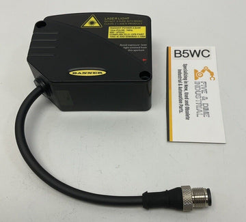 Banner LT3BDQPMA4 Laser Sensor 50M Range Time Of Flight