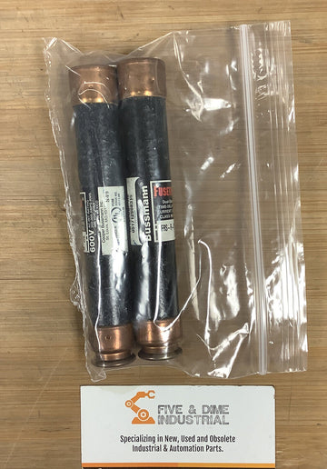 Bussmann / Fusetron FRS-R-17-1/2 Lot of 2   600V Fuse (GR124)