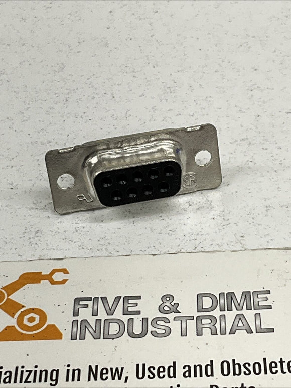 Amphenol FCE17 Panel Mount D-Sub Connector Female 9-Pin