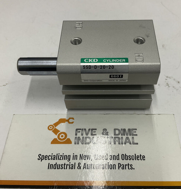 CKD SSD-20-20 Double Acting Pneumatic Cylinder 20mm Bore 20mm Stroke