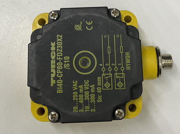 Turck Bi40-CP80-FDZ30X2 Proximity Switch Sensor