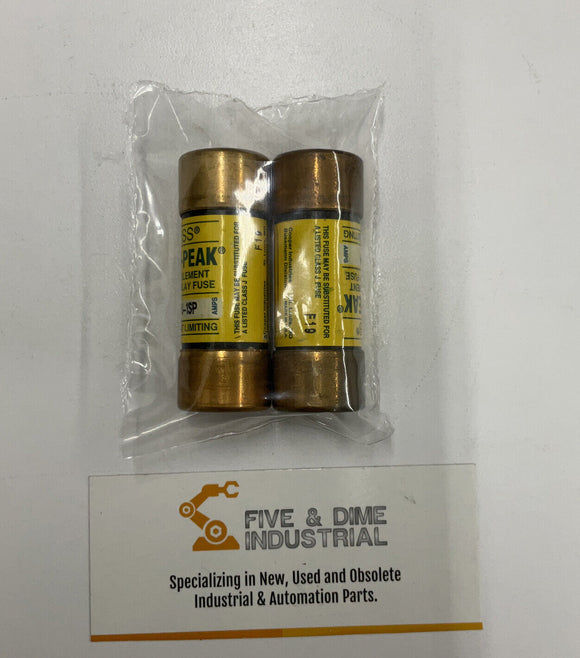 Buss Low-Peak LPJ-1SP Lot of (2) Dual Element Time Delay Fuse 1A 600V