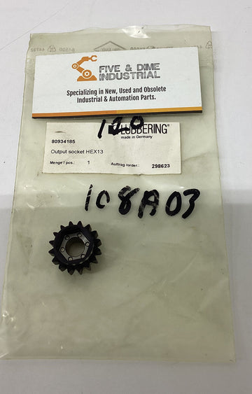 Lubbering 80934185 0utput Socket HEX13