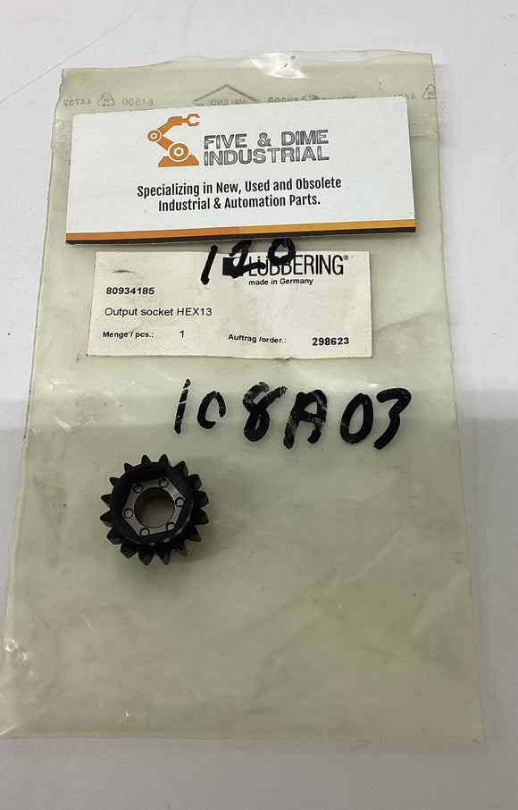 Lubbering 80934185 0utput Socket HEX13