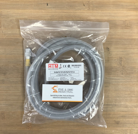 HTM 15-9146 M12 4-Wire Male / Female Straight Cable Weld Proof