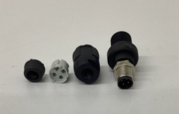 Murr 7000-12521-0000000 M12 MOSA 4-Pole, Male Field Connector