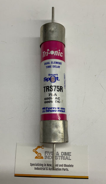 Ferraz Shawmut TRS75R Smart Spot Dual Element Time Delay Fuse 75A