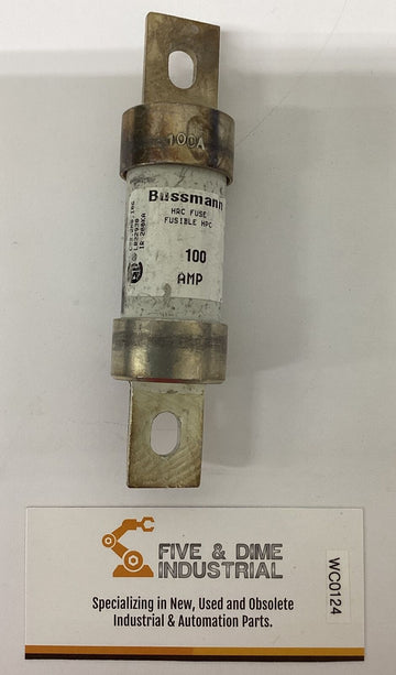 Bussmann HRC-100 100CJ Fusible HPC Fuse 600 VAC 100 Amps