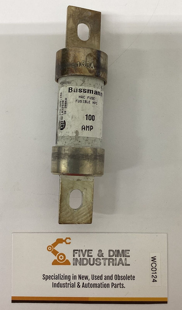 Bussmann HRC-100 100CJ Fusible HPC Fuse 600 VAC 100 Amps