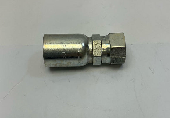 Kurt Hydraulics  FSX-12-12 3/4'' Hose ID Crimp x 3/4'' 45° SAE Female Swivel