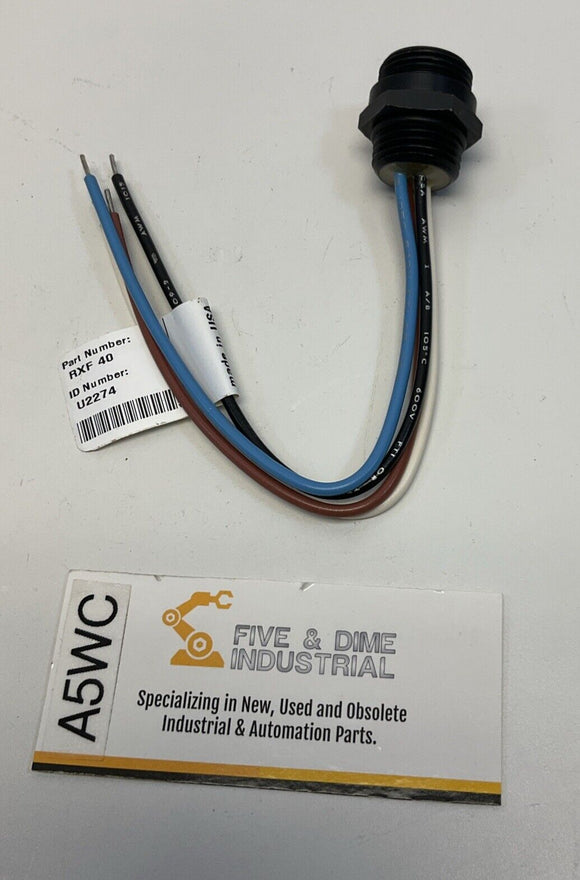 Turck RXF-40 MiniFast U2274  4-Pole Female Receptacle