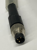 Lutze 487015  STG3-M8/KUG3-M8 1.5M Male M8 straight  Female M8 straight-4